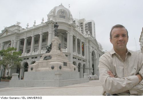 Douglas Dreher es uno de los arquitectos de la Fundacin Malecn 2000, artfices de la regeneracin urbana.